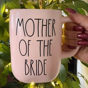 NWT Rae Dunn Mother Of The Bride Pink Mug 20 Oz